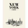 Une illustration originale mettant à l'honneur la célèbre ville de New York